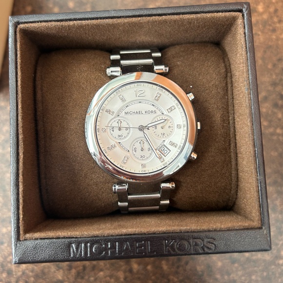 Michael Kors Accessories - Michael Kors Silver Watch